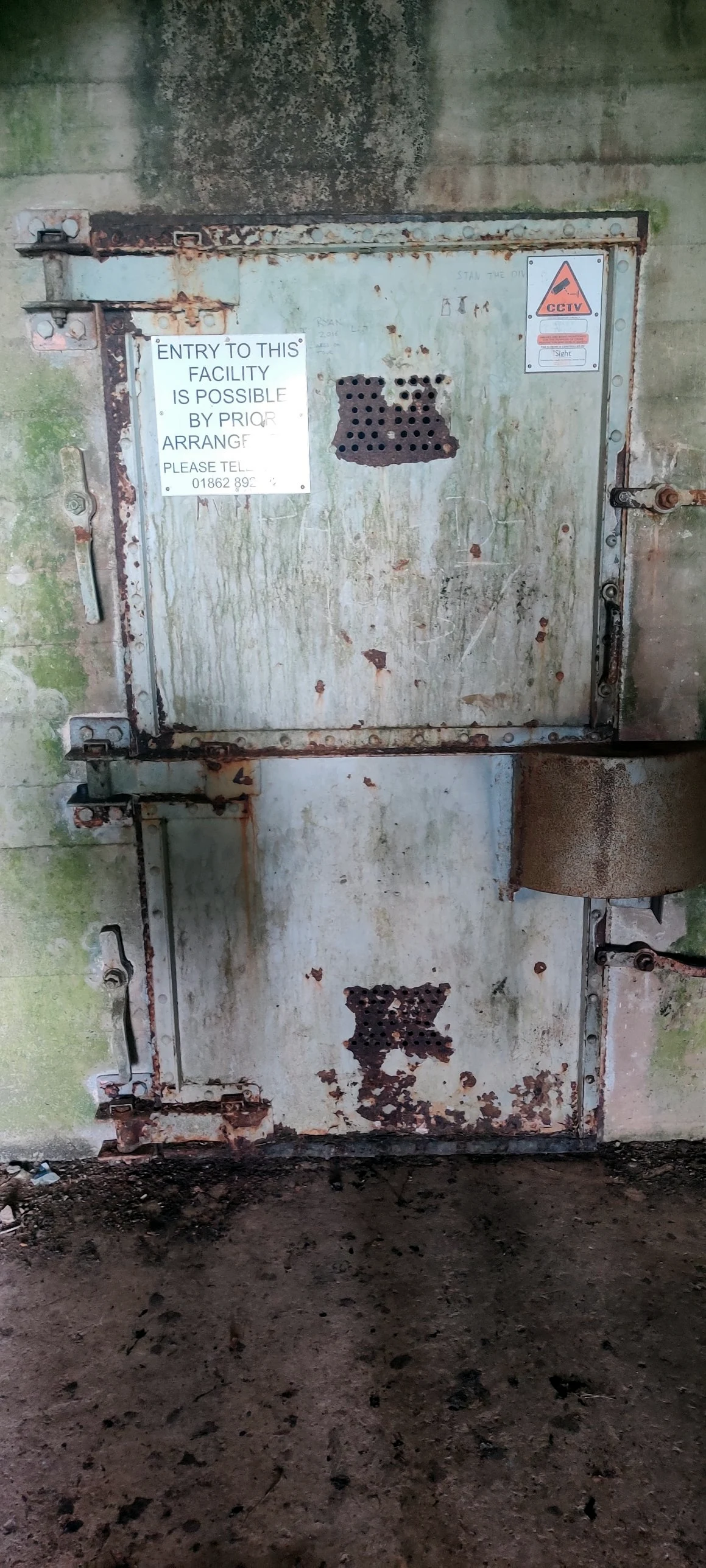 La porta d'accesso alla struttura